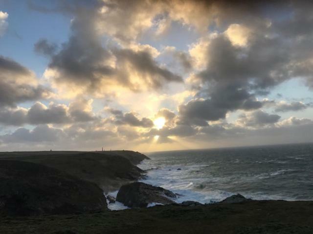 Stunning Seaview Cottage 圣贾斯特 外观 照片